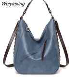 Weiyinxing Quality Rivet Leather Luxury Handbags Women Shoulder Bags Designer Crossbody Bag for Women Bag Fashion Female Messenger Bag