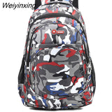 Weiyinxing Large Capacity Men's And Women's Backpacks New Outdoor Camouflage Travel Bag Men's Waterproof Backpack Mountaineering Bag