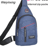 Weiyinxing Men'S Waist Bag Pack Messenger Bag Wallet Purse Reflective Sports Running Man Belt Pouch Canvas Designer Travel Shoulder Bag Man
