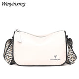 Weiyinxing Leather Bag Luxury Women's Handbags Bag for Woman 2023 Female Clutch Phone Bags Shoulder Bag Crossbody Messenger Pack