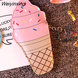 Weiyinxing New Cute Coin Purses Mini PU Leather Card Holder Cartoon Print Wallet Pouch Daily Storage Bag Kawaii Girls Purse Clutch