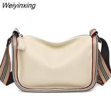 Weiyinxing Genuine Leather Women Handbag Women's Bag Designer Cowhide Women Shoulder bag Luxury Totes New Fashion Female Messenger Bag