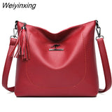 Weiyinxing Purse Ladies Handbags Sac a Main Designer Women Crossbody Bag Vintage Leather Shoulder Bags High Quality Messenger Bags