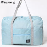 Weiyinxing New Nylon Foldable Travel Bags Unisex Large Capacity Bag Luggage Women WaterProof Handbags Men Travel Bags