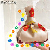 Weiyinxing Design Knitted Handbags Wrist Bags For Women Knitted Women's Handbag Ladies Carry Tote bag pouch sac a main femme