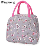 Weiyinxing Insulated Bag Lunch Box Lunch Bags For Women Portable Fridge Bag Tote Cooler Handbags Kawaii Food Bag for Work