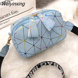 Weiyinxing Mini Zipper Crossbody Bags for Women 2023 PU Leather Shoulder Messenger Bag for Girl Handbag Ladies Small Phone Purse