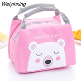 Weiyinxing Kawaii Lunch Bags For Girls Kids Children Women Thermal Insulated Lunch Box Tote Food Cooler Bag Milk Bottle Pouch