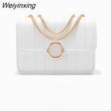 Weiyinxing Women's Bag 2023 Trend Flap Female Messenger Clutch Shoulder Bag Ladies Hand Bags Handbags Luxury Designer Handbag