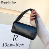 Weiyinxing Square Phone Bag 2023 Personality Casual Handbag Solid color one-shoulder messenger bag mini Totes Women Underarm Bag