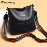 Weiyinxing Luxury PU Leather Women Handbags Women's Bag 2023 New Designer Women Messenger bag High Quality Female Shoulder Tote bag