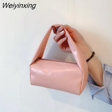 Weiyinxing Square Phone Bag 2023 Personality Casual Handbag Solid color one-shoulder messenger bag mini Totes Women Underarm Bag