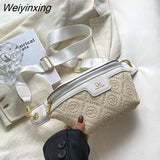 Weiyinxing Women Waist Packs Wide Strap Crossbody Chest Bag Female Fanny Pack Belt Bag Women Fashion Casual Travel Crossbody Shoulder Bag