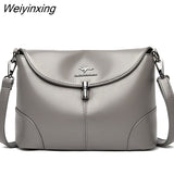 Weiyinxing High Quality Lady bags Designers Women Messenger Bags High capacity Females Leather Crossbody Shoulder Bag Handbag Satchel