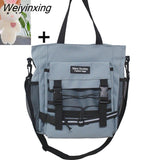 Weiyinxing Women Handbags Messenger Bag Reflect Light Men Crossbody Bags Ladies Large Capacity Shoulder Tote Bag Youth School Bags