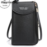 Weiyinxing Multi Functional Women Bag Touch Screen Mobile Bag Wallet Casual Fashion Outdoor One Shoulder Messenger Bags for Women 2023