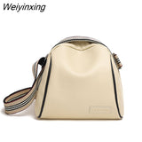 Weiyinxing Genuine Leather Women Handbag Women Bag Designer High capacity Cowhide Women Shoulder bags New Fashion Female Messenger Bag