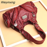 Weiyinxing Luxury Handbags Women Bags Designer Crossbody Large Capacity Female Shoulder Bag Fashion Brand Ladies Leather Messenger Bags