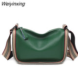 Weiyinxing Genuine Leather Women Handbags Designer Letters First layer cowhide Women Shoulder Bags Fashion Women's Crossbody Tote bags