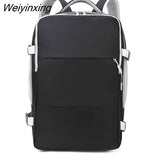 Weiyinxing Women Travel Backpack Water Repellent Anti-Theft Stylish Casual Daypack Bag with Luggage Strap & USB Charging Port Backpack