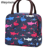 Weiyinxing Lunch Bag New Thermal Insulated Lunch Box Tote Cooler Handbag Bento Pouch Dinner Container School Food Storage Bags