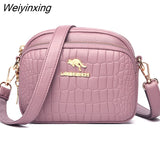 Weiyinxing Women Wallet HandBags New Vintage Crossbody Cowhide Cell Phone Shoulder Bag Genuine Leather Messenger Bags Fashion Daily Use For