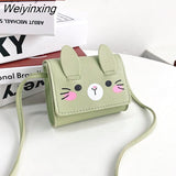 Weiyinxing Accessories Small Shoulder Bag Cute Rabbit Girls Small Crossbody Bags Cartoons Mini Coin Purse Handbags