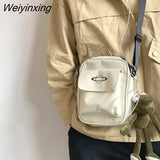 Weiyinxing Women Oxford Cloth Small Shoulder Bag Multicolor Square Bag Single Shoulder Bag Messenger Bag Men And Women Planet Canvas Bag