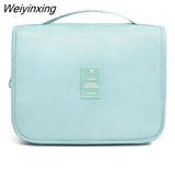 Weiyinxing Quality Women Makeup Bags Travel Cosmetic Bag Toiletries Organizer Waterproof Storage Neceser Hanging Bathroom Wash Bag