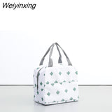 Weiyinxing Lunch Bag New Thermal Insulated Lunch Box Tote Cooler Handbag Bento Pouch Dinner Container School Food Storage Bags