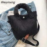 Weiyinxing Women's Bag Autumn Winter New Soft Handbags Cute Totes Fashion Casual Female Crossbody Shoulder Tote Bags for Women