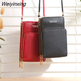 Weiyinxing Multi Functional Women Bag Touch Screen Mobile Bag Wallet Casual Fashion Outdoor One Shoulder Messenger Bags for Women 2023