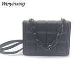 Weiyinxing for Women Bagute Bags Pu Leather Ladies Crossbody Bags Coin Purses Small Plaid Shoulder Bag Female Underarm Hand Bag