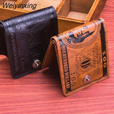Weiyinxing Men Wallet 2023 Dollar Price Wallet Casual Clutch Money Purse Bag Credit Card Holder Fashion New кошелек мужской