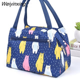 Weiyinxing Bag Cooler Tote Portable Insulated Box Canvas Thermal Cold Food Container School Picnic For Men Women Kids Travel Lunchbox