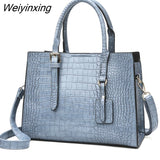 Weiyinxing Soft Leather Large Capacity Female Handbag Luxury Fashion Women Shoulder Bags Designer High Quality Lady Messenger Totes