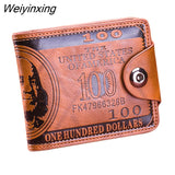 Weiyinxing Men Wallet 2023 Dollar Price Wallet Casual Clutch Money Purse Bag Credit Card Holder Fashion New кошелек мужской