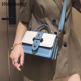 Weiyinxing Female Casual Tote Bag 2023 Fashion New High Quality Pu Leather Women's Designer Handbag Rivet Shoulder Messenger Bags