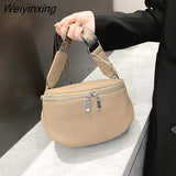 Weiyinxing Women Tote bag Genuine Leather Women's bag High Quality Cowhide Handbag Fashion Women Shoulder bag Designer Female Messenger Bag