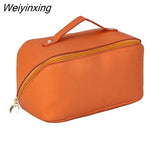 Weiyinxing Portable Storage Makeup Bag Large Travel Organizer Cosmetics Designer Bags Luxury Women Tote Toiletry Bathroom Pouch