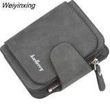 Weiyinxing Brand Wallet Women 2023 New Women's Short Wallet Korean Buckle Sanded Leather Coin Purse Mini Female Purses Carteras