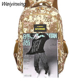 Weiyinxing Backpack Large Capacity 50L Outdoor Backpack Travel Mountaineering Bag Waterproof High Quality Camouflage Backpack