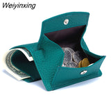 Weiyinxing Women Genuine Leather Purses Female Small Cowhide Wallets Lady Coin Bag Card Holder Large Capacity Money Bag Portable Clutch