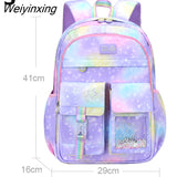 Weiyinxing School Backpacks Waterproof School Bags For Girls Kids Primary Princess Kawaii Crossbody Backpack For 1 Grade Designer