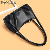 Weiyinxing Women's Genuine Leather Bag High Quality Soft Cow Leather Shoulder Crossbody Bags For Women 2023 Luxury Brand Female Handbag Sac