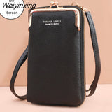 Weiyinxing Multi Functional Women Bag Touch Screen Mobile Bag Wallet Casual Fashion Outdoor One Shoulder Messenger Bags for Women 2023