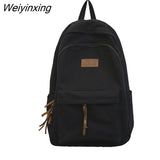 Weiyinxing Men Lady New Laptop SchoolBag Trendy Boy Girl Nylon College Backpack Fashion Travel Male Female Book Women Backpack Student Cool