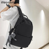 Weiyinxing Fashion Travel Student Bag Waterproof Boy And Girl Schoolbag Women Knapsack Large Capacity Travel Teenager Useful Backpack