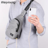 Weiyinxing Men'S Waist Bag Pack Messenger Bag Wallet Purse Reflective Sports Running Man Belt Pouch Canvas Designer Travel Shoulder Bag Man