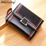 Weiyinxing Women Wallet Coin Pocket 2023 New Hasp Zipper Small Purse Cards Holders Luxury Brand Coin Purse Designer Purse Textured Wallet